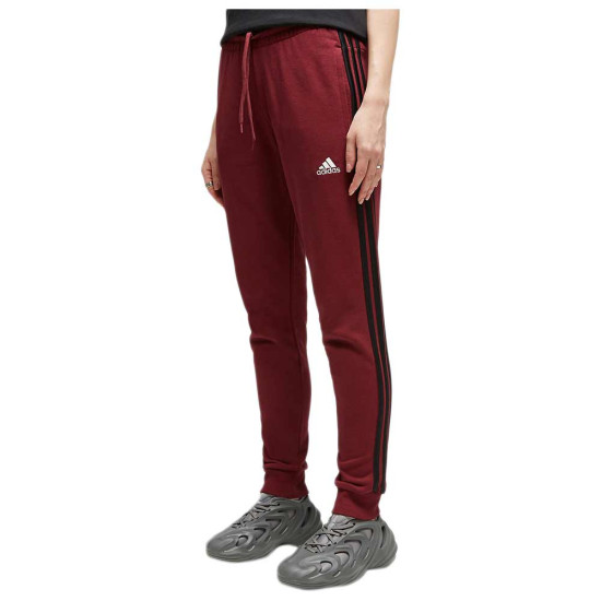Adidas Γυναικείο παντελόνι φόρμας Essentials 3-Stripes French Terry Cuffed Pants
